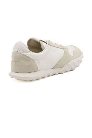 White and beige calf leather sneakers JIL SANDER | J32WS0056P0156122